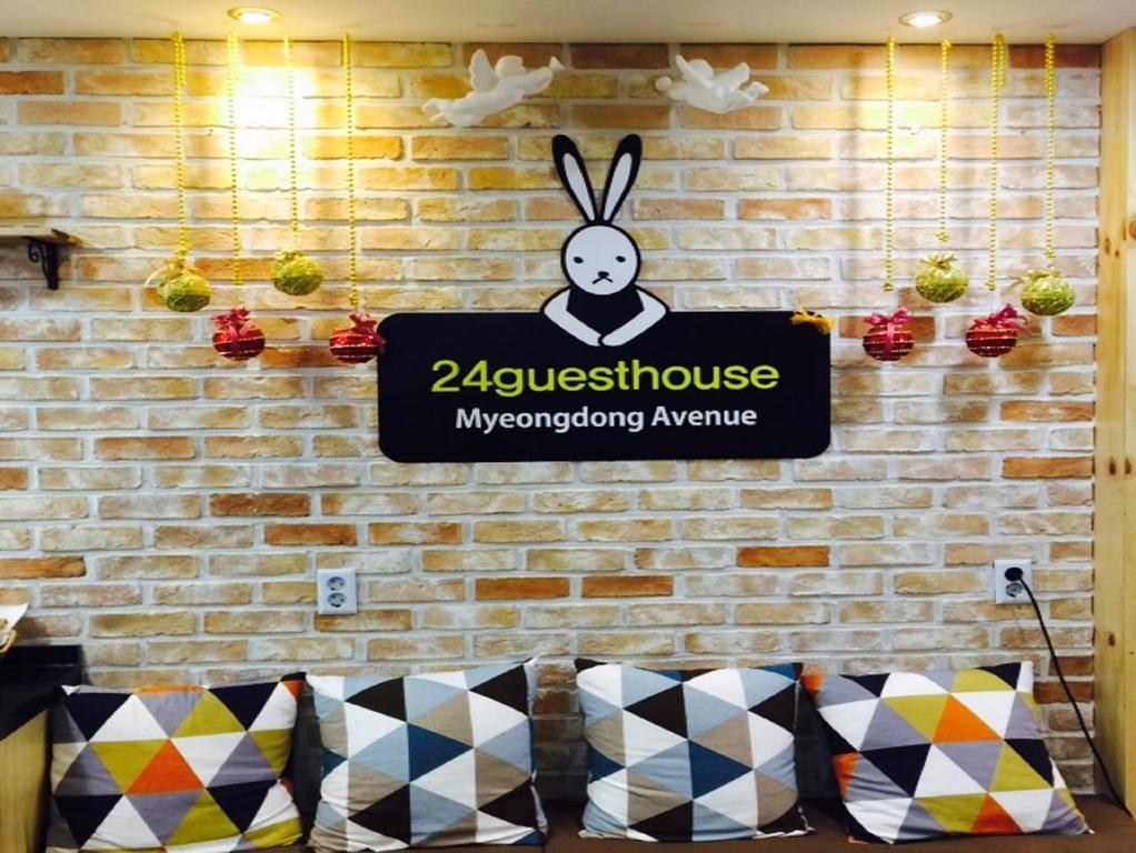 24 Guesthouse Myeongdong Avenue Seoul Exteriör bild